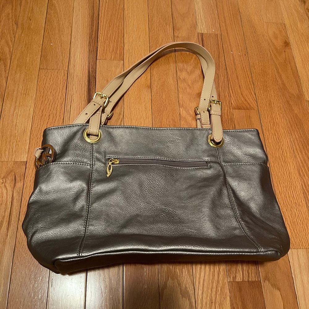 Silver Michael Kors Purse
